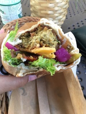 Cheddar Pita  at Mango Vegan Street Food - Bracka in Warsaw