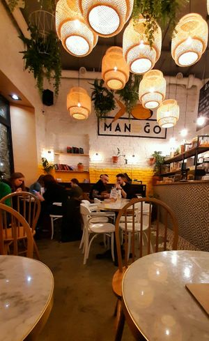 Inside at Mango Vegan Street Food - Bracka in Warsaw