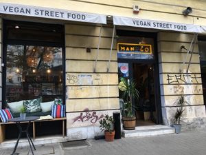 Exterior at Mango Vegan Street Food - Bracka in Warsaw