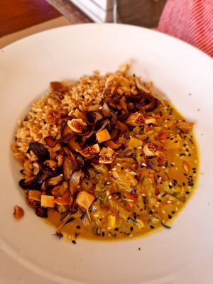 Vegan Curry at Caos in Ibiza