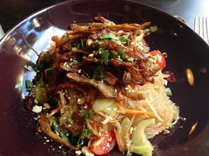 best rice noodle salad ever! - Orangebox at Orangebox in Munich