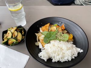 Very delicious vegetarian options    at YamYam in Berlin