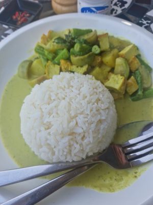  at Lin's Cafe in Savannakhet