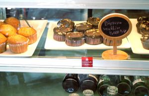 Muffins at Lin's Cafe in Savannakhet