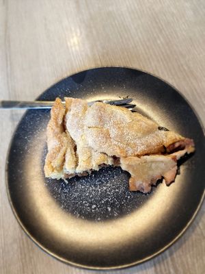 Best pie EVER at Veggie Garden in Prague