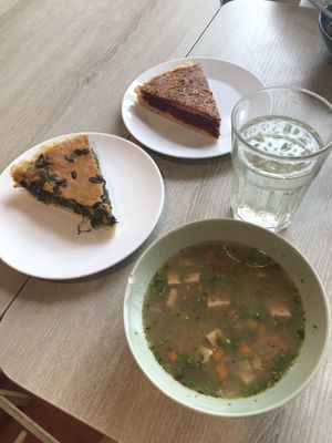 Simple and delicious  at Veggie Garden in Prague