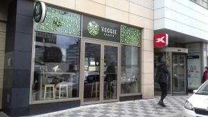 devanture du restaurant  at Veggie Garden in Prague