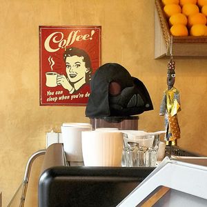 Star Wars Coffee at Veggie Garden in Prague