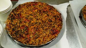 Vegan pie at Veggie Garden in Prague