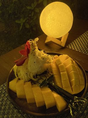Mango sticky rice  at Rice Paddy in Koh Yao Noi