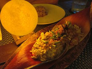 Banana blossom salad  at Rice Paddy in Koh Yao Noi