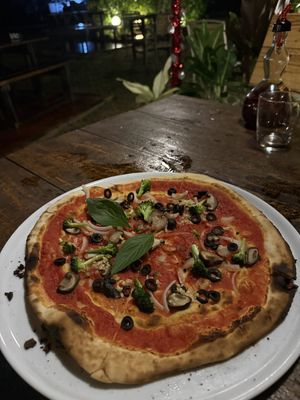   at La Luna Pizzeria in Koh Yao Noi