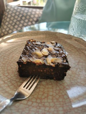 Brownie at Chaba Cafe and Gallery in Koh Yao Noi