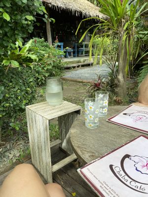   at Chaba Cafe and Gallery in Koh Yao Noi