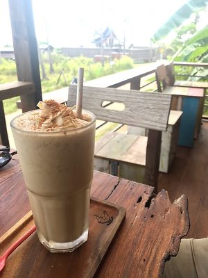 Thai Iced Tea at Chaba Cafe and Gallery in Koh Yao Noi