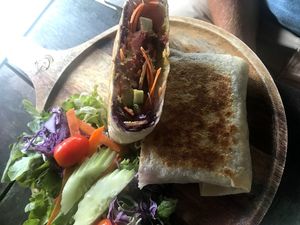 Falafel at Chaba Cafe and Gallery in Koh Yao Noi