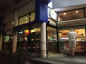 From the outside at Pizza Pala Romana in Bangkok