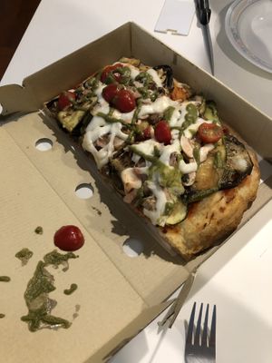 Pizza Lago Verde at Pizza Pala Romana in Bangkok