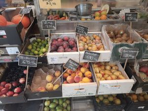 Fruits at Biorganic in Ibiza