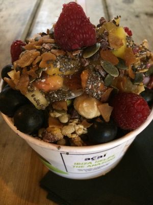 Pitayabowl at Biorganic in Ibiza