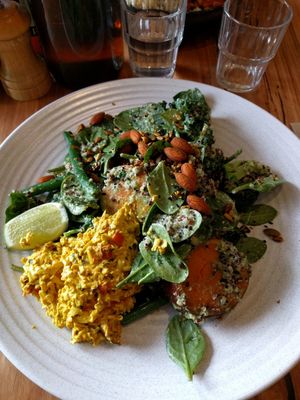 Tofu scramble at Urban Projuice in Albert Park