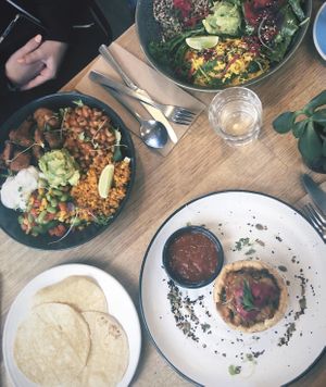The perfect work lunch  at Urban Projuice in Albert Park