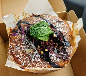 Choc Berry muffin at Urban Projuice in Albert Park
