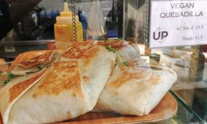 Quesadilla  at Urban Projuice in Albert Park