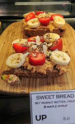 Sweet bread  at Urban Projuice in Albert Park