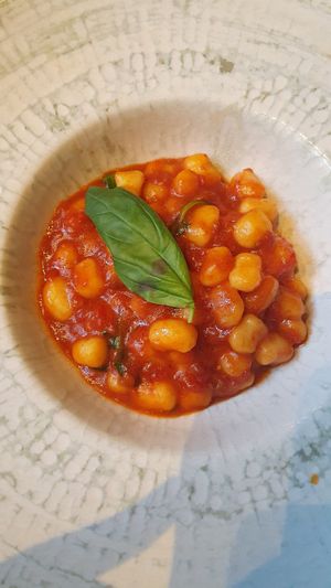 Gnocchi pomodoro at Quinoa in Florence