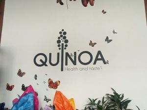good food at Quinoa in Florence
