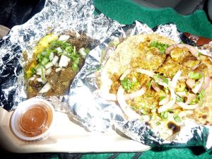 Tacos plate at Cool Beans - Food Truck in Austin