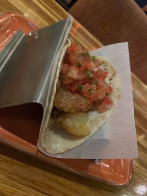 Taco con papas  at China Poblano in Las Vegas