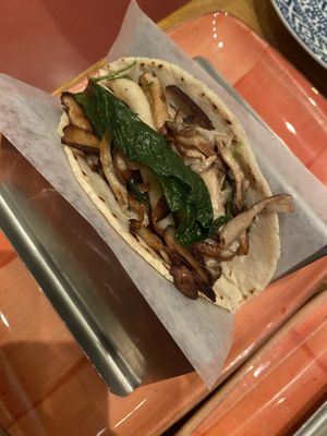 Vegan taco  at China Poblano in Las Vegas