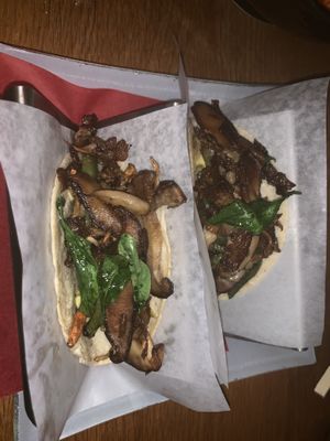 Vegan tacos  at China Poblano in Las Vegas