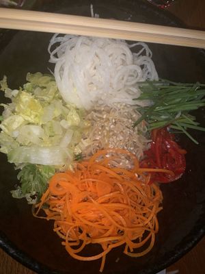 Vegan glass noodles  at China Poblano in Las Vegas