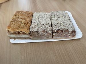 Apple cake and bee sting cake from Biothek, Wernigerode  at Biothek Wernigerode in Wernigerode