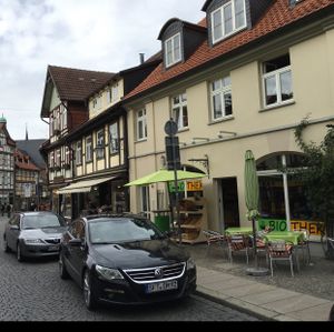 outside at Biothek Wernigerode in Wernigerode
