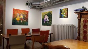 Cosy corner at Cafe Paradiset in Lund