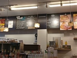 Their philosophy  at Sekai Cafe - Asakusa in Tokyo