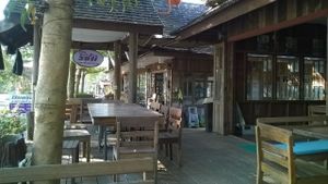 Tables at Veggie Homemade Aurra Ammie in Pak Chong