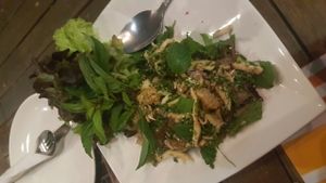 mushroom salad at Veggie Homemade Aurra Ammie in Pak Chong