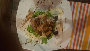 Jacked potato  at Veggie Homemade Aurra Ammie in Pak Chong