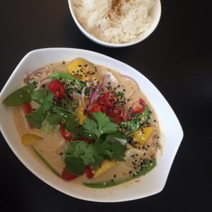 Thai Limetten Curry  at Jakobs in Bielefeld