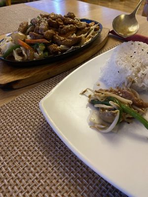 Vietnamese/Chinese Barbecue Pork  at Veggie Delicious in Bielefeld