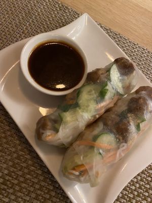 Sommerrollen  at Veggie Delicious in Bielefeld