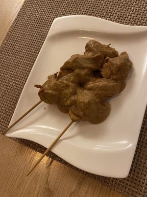 Sate Spieße  at Veggie Delicious in Bielefeld