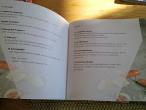 Speisekarte3 at Veggie Delicious in Bielefeld