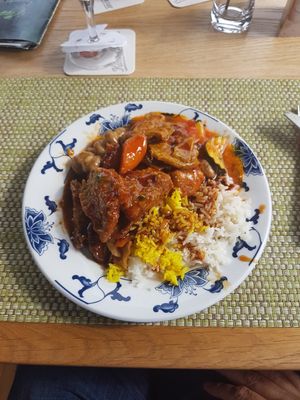 Saturday buffet at Veggie Delicious in Bielefeld