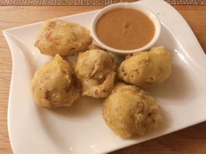 won ton at Veggie Delicious in Bielefeld